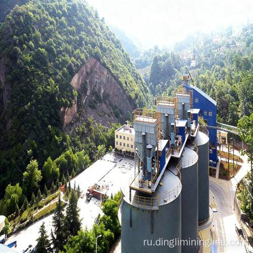 Линия по производству песка из голубого камня производительностью 500 тонн в час